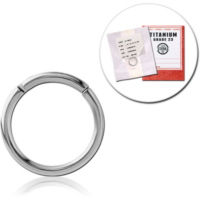 STERILE TITANIUM HINGED SEGMENT RING