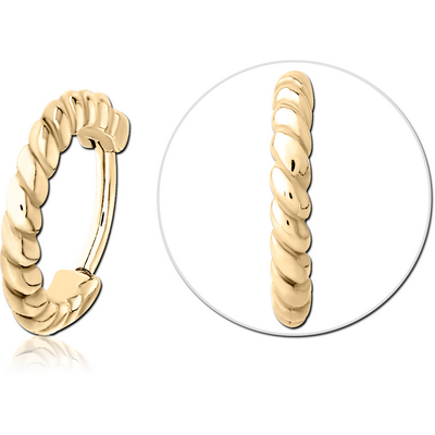 ZIRCON GOLD PVD COATED SURGICAL STEEL MULTI PURPOSE CLICKER
