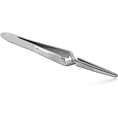 LOCKING BEAD HOLDING TWEEZERS