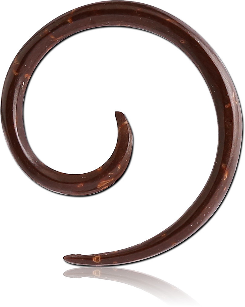 ORGANIC EAR SPIRAL COCONUT SHELL