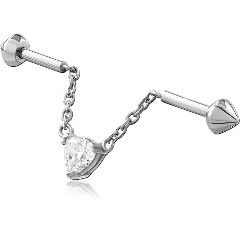 SURGICAL STEEL INDUSTRIAL BARBELL
