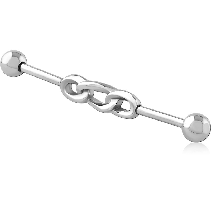SURGICAL STEEL ATTACHMENT FOR INDUSTRIAL BARBELL