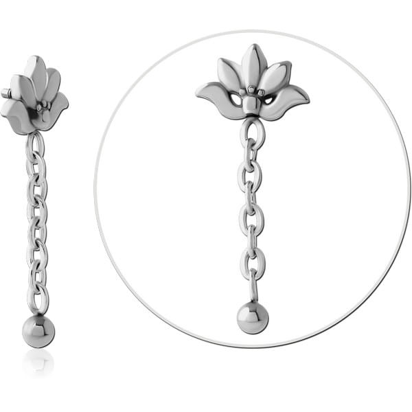 SURGICAL STEEL ATTACHMENT FOR 1.6MM INTERNALLY THREADED PINS