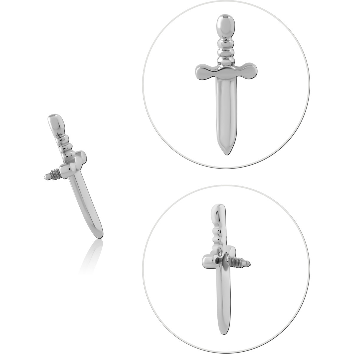 SURGICAL STEEL MICRO ATTACHMENT FOR 1.2MM INTERNALLY THREADED PINS
