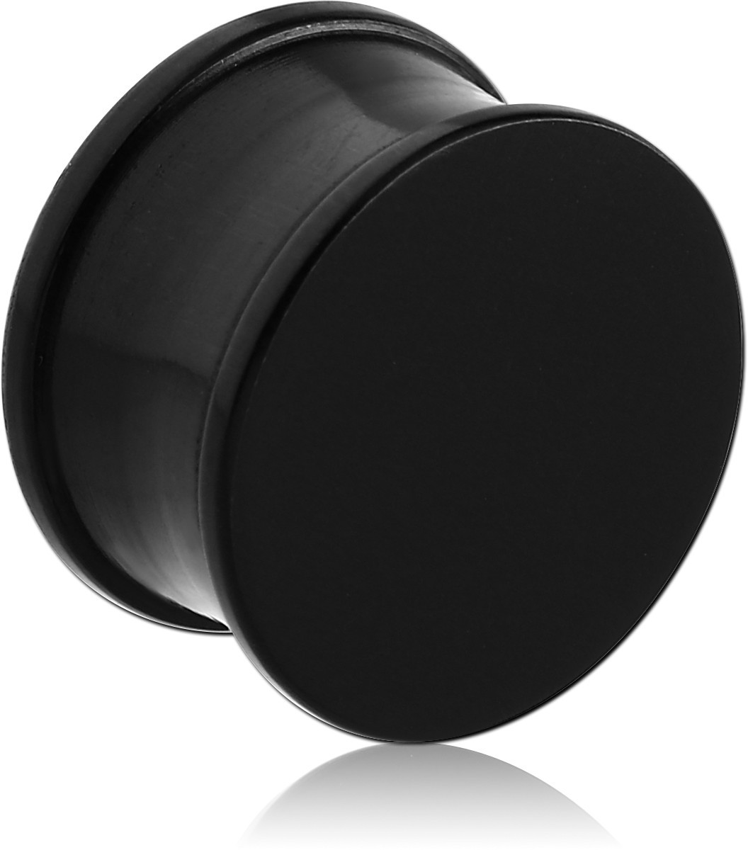 ORGANIC HORN PLUG RIDGED