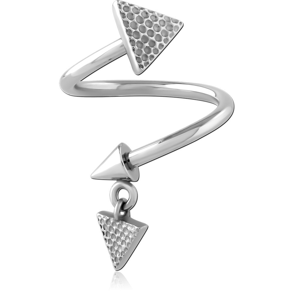 SURGICAL STEEL MICRO BODY SPIRAL