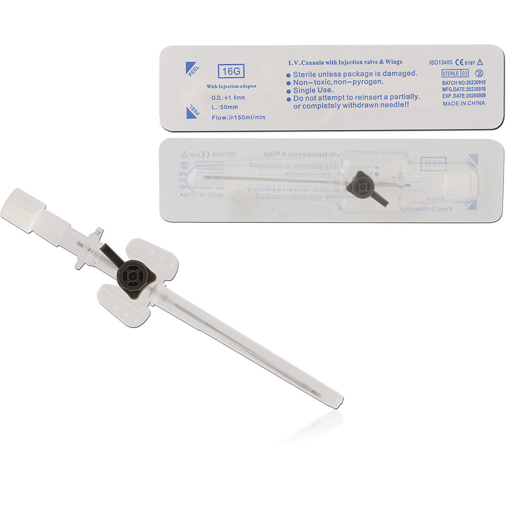 SURGICAL STEEL PIERCING NEEDLE WITH TUBE
