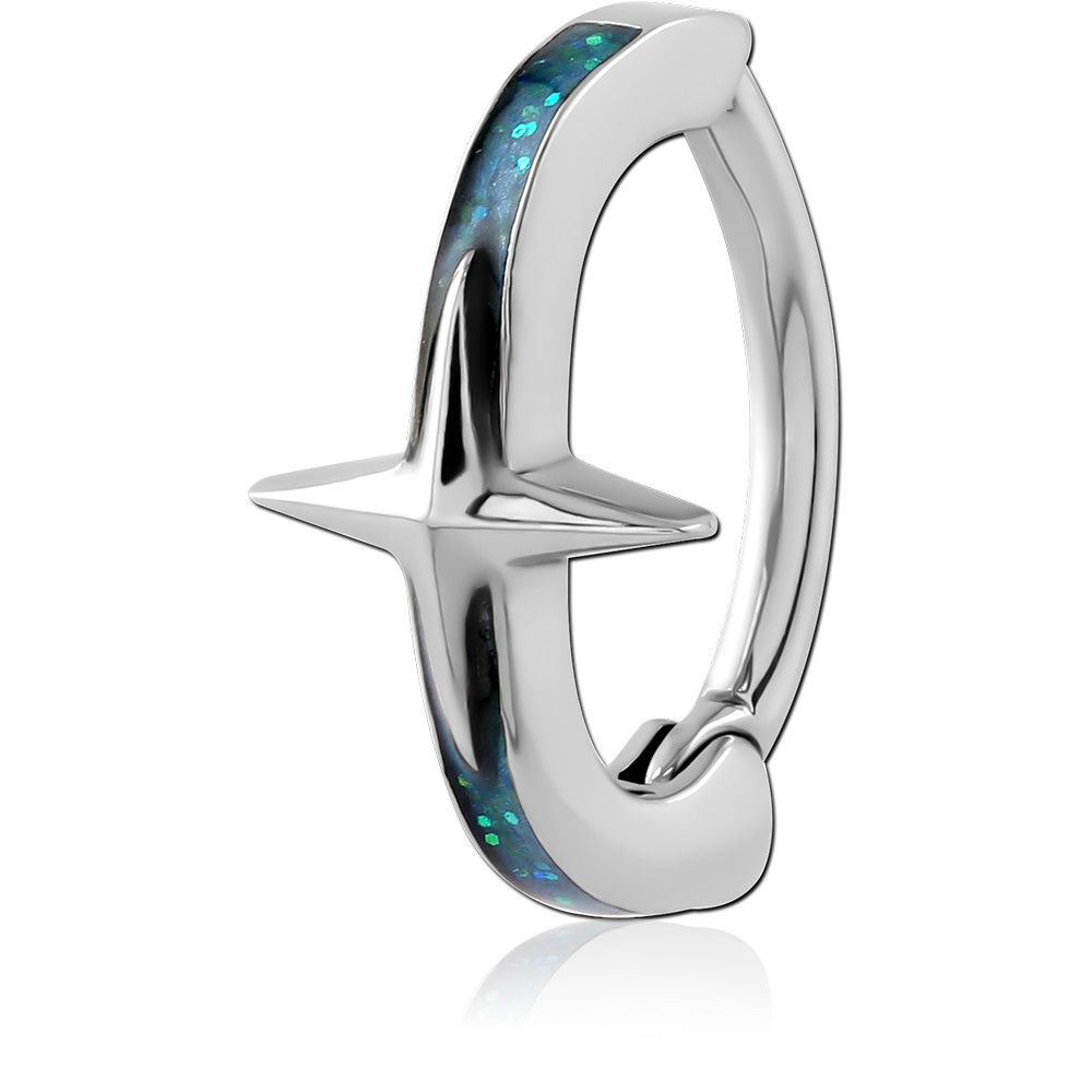 SURGICAL STEEL JEWELLED BELLY CLICKER