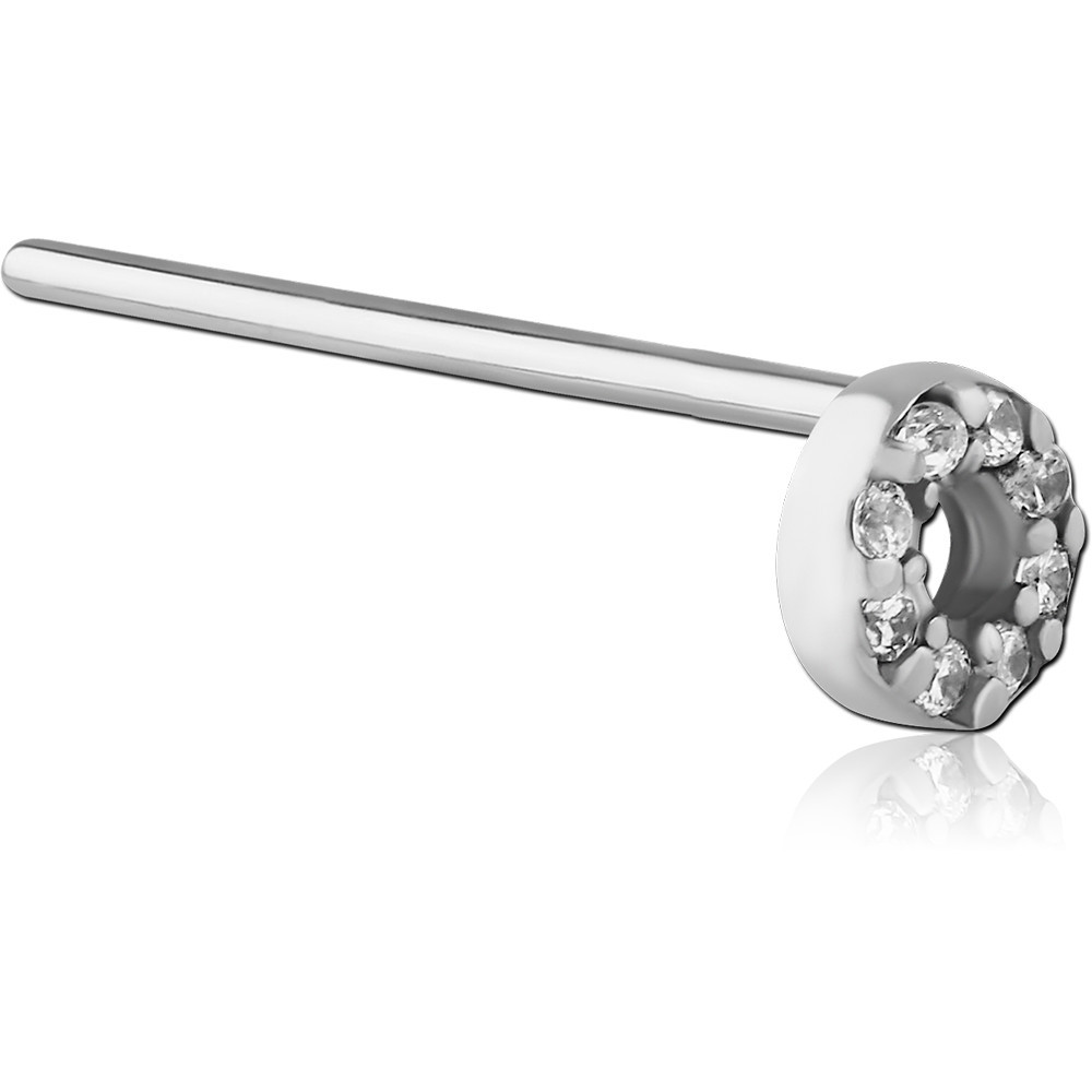 SURGICAL STEEL STRAIGHT NOSE STUD