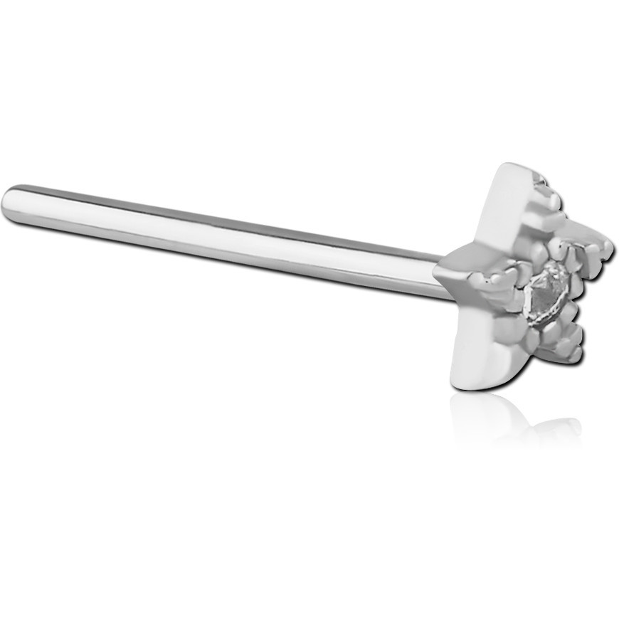 SURGICAL STEEL STRAIGHT NOSE STUD
