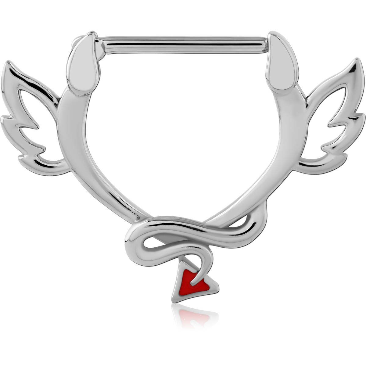 SURGICAL STEEL NIPPLE CLICKER