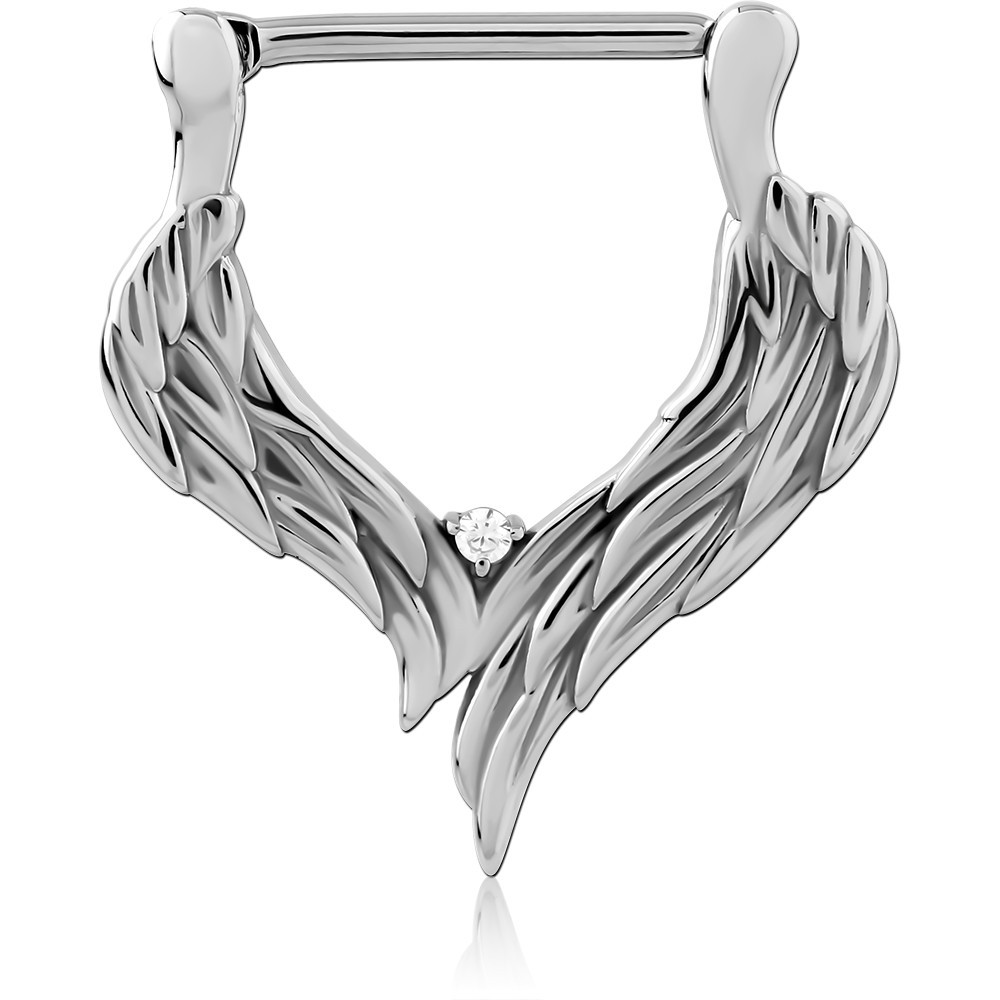 SURGICAL STEEL JEWELLED NIPPLE CLICKER