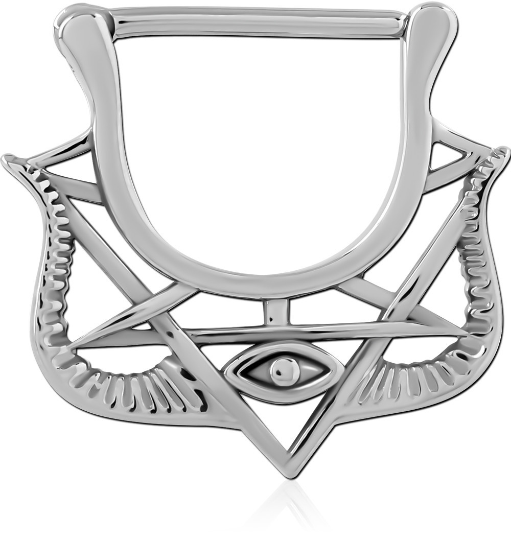SURGICAL STEEL NIPPLE CLICKER
