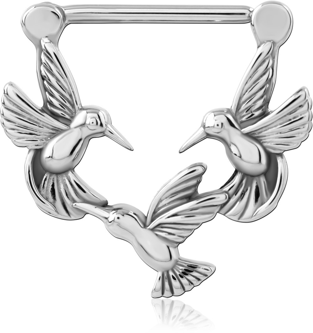 SURGICAL STEEL NIPPLE CLICKER