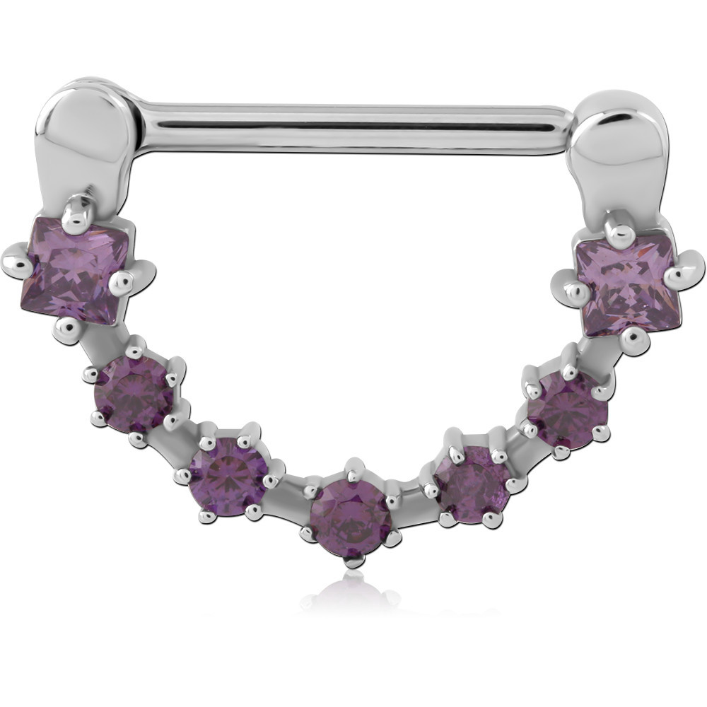 SURGICAL STEEL NIPPLE CLICKER