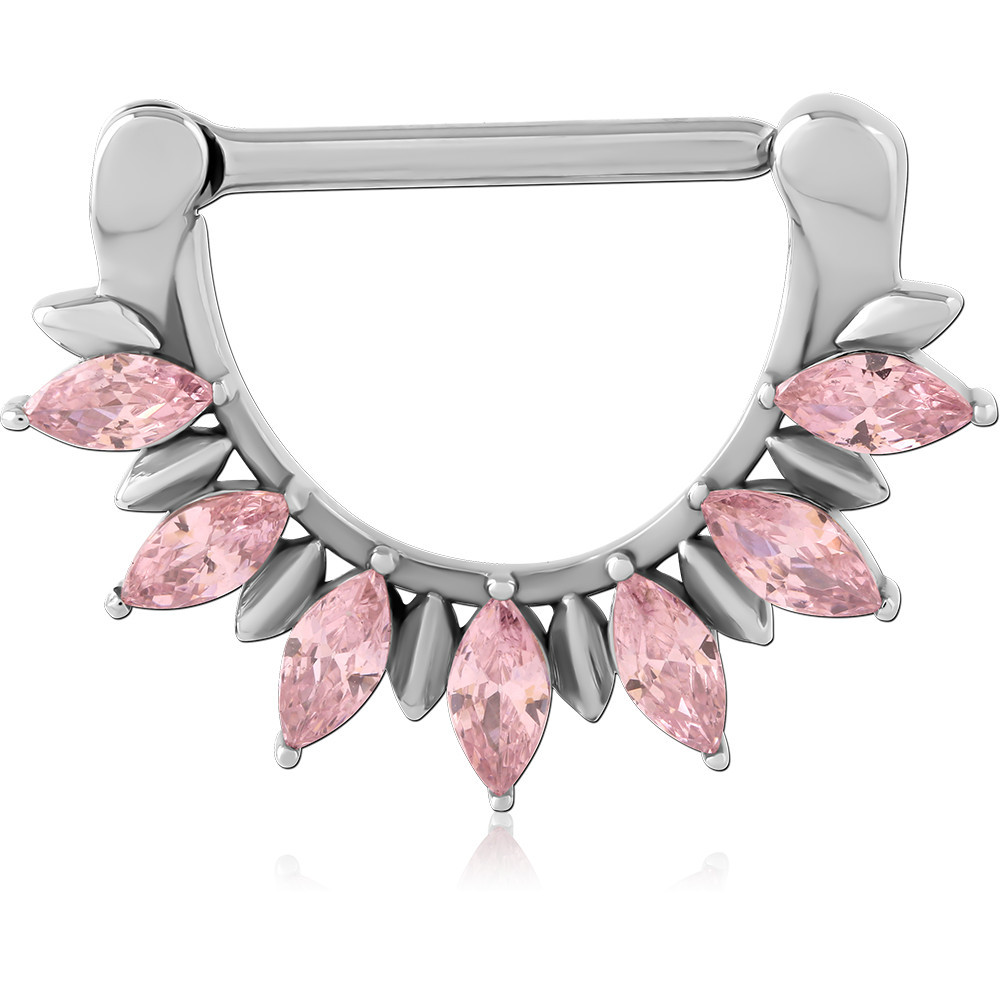 SURGICAL STEEL NIPPLE CLICKER