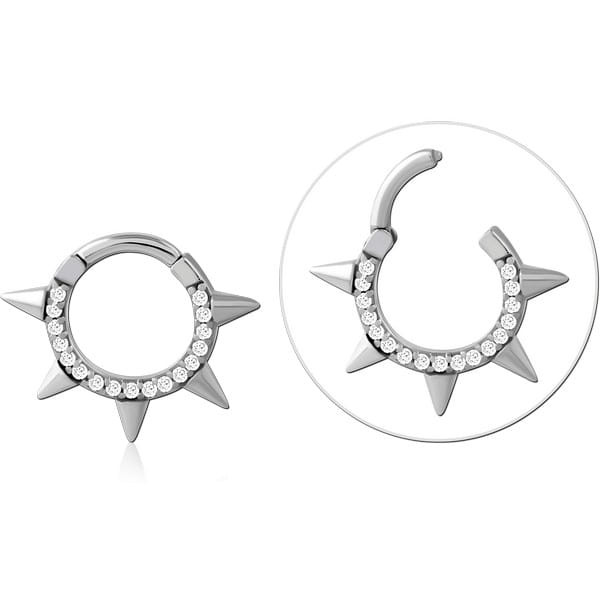 SURGICAL STEEL JEWELLED MULTI PURPOSE CLICKER