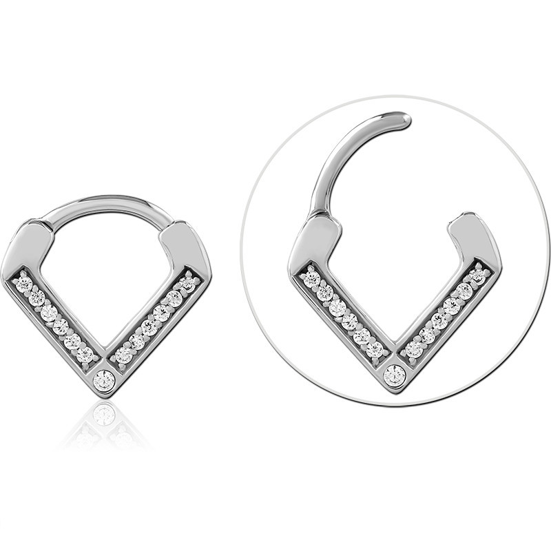SURGICAL STEEL JEWELLED MULTI PURPOSE CLICKER