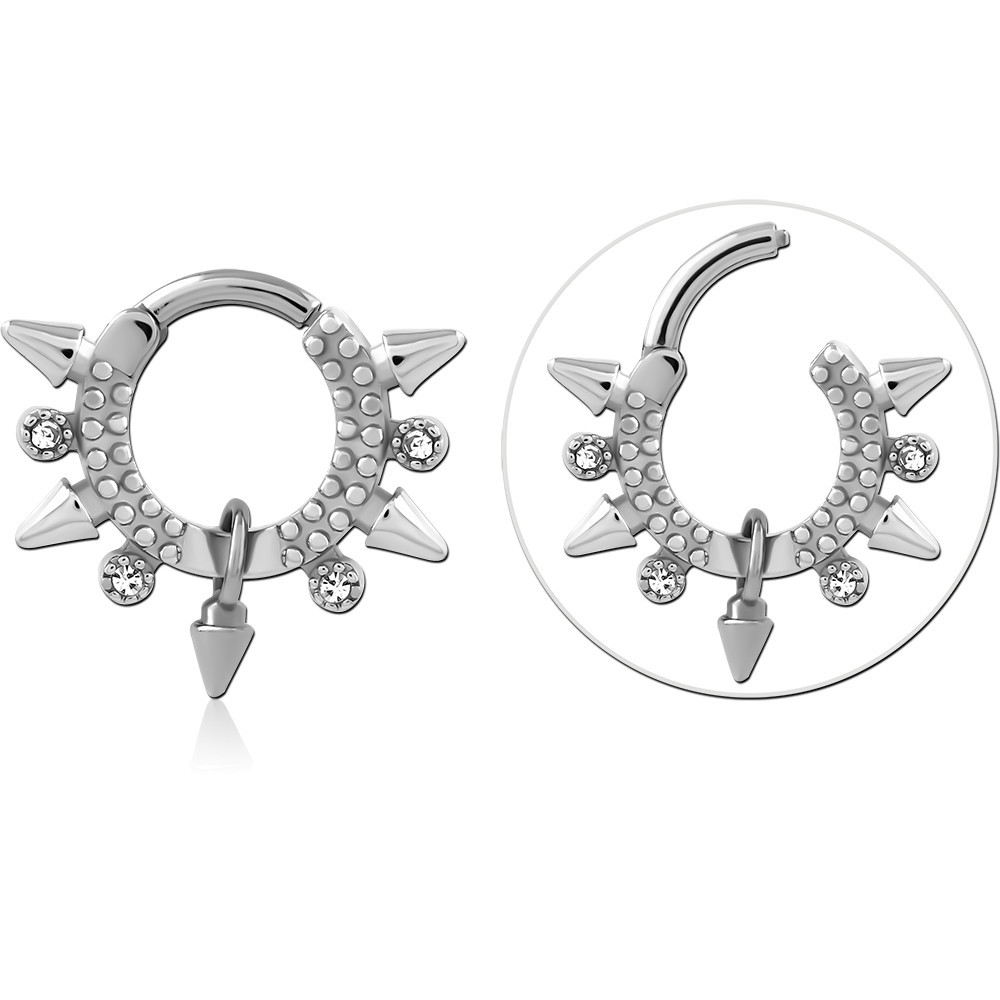 SURGICAL STEEL JEWELLED MULTI PURPOSE CLICKER