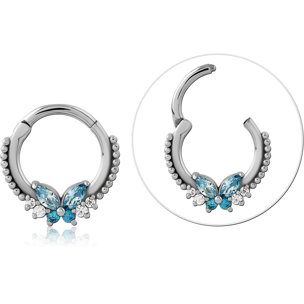 SURGICAL STEEL JEWELLED MULTI PURPOSE CLICKER