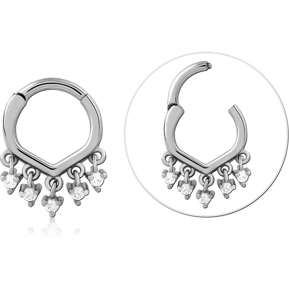 SURGICAL STEEL JEWELED MULTI PURPOSE CLICKER