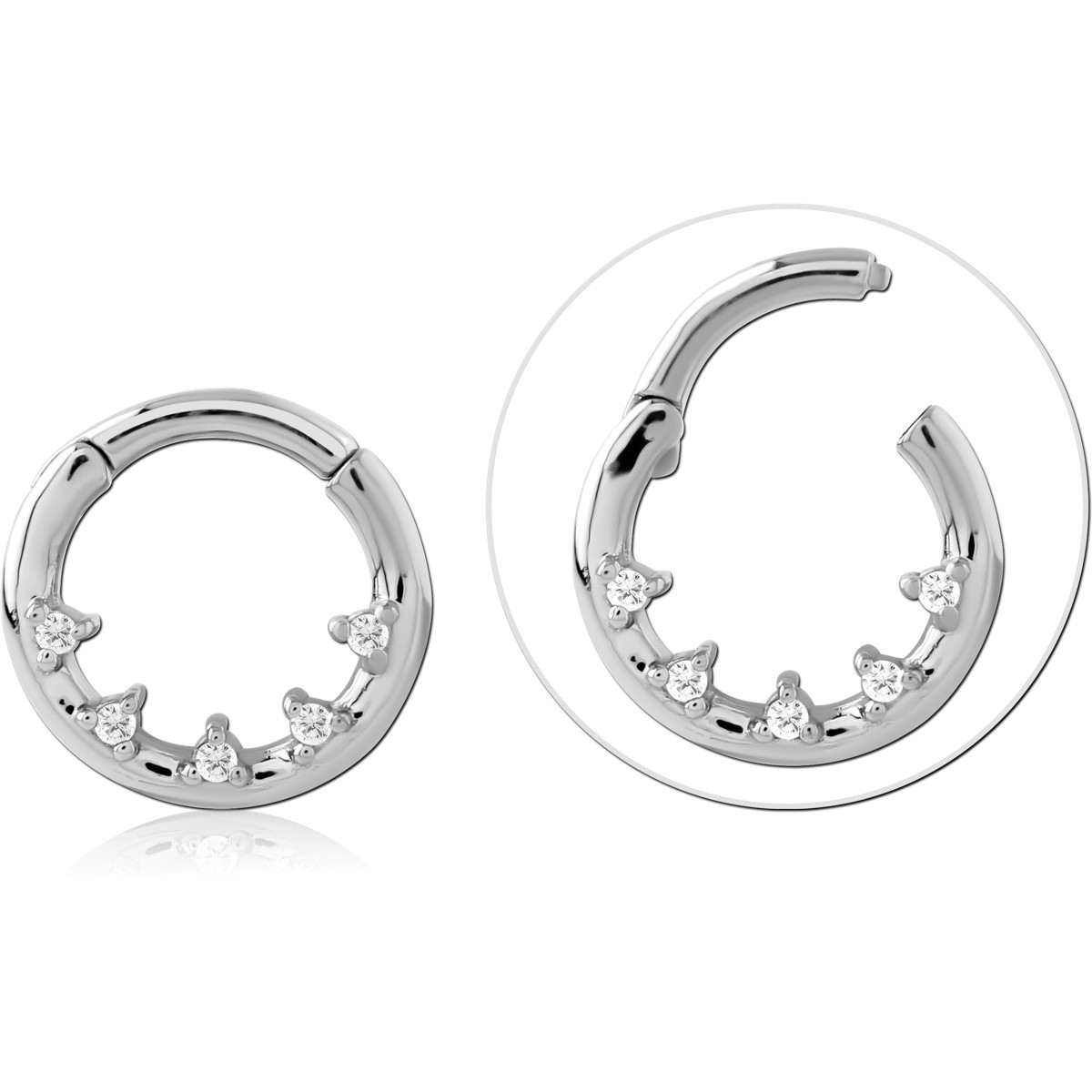 SURGICAL STEEL JEWELLED MULTI PURPOSE CLICKER