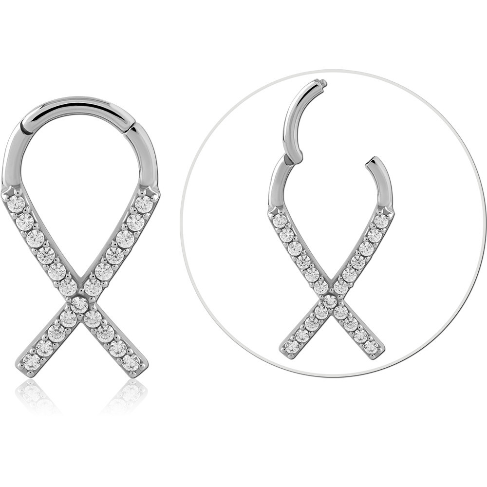 SURGICAL STEEL JEWELLED MULTI PURPOSE CLICKER