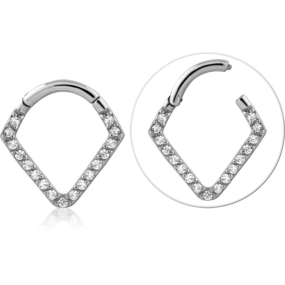 SURGICAL STEEL JEWELLED MULTI PURPOSE CLICKER