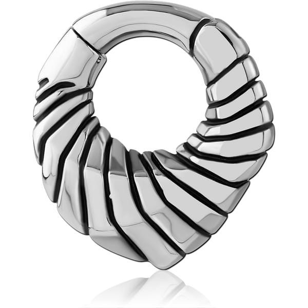 SURGICAL STEEL HINGED SEGMENT CLICKER
