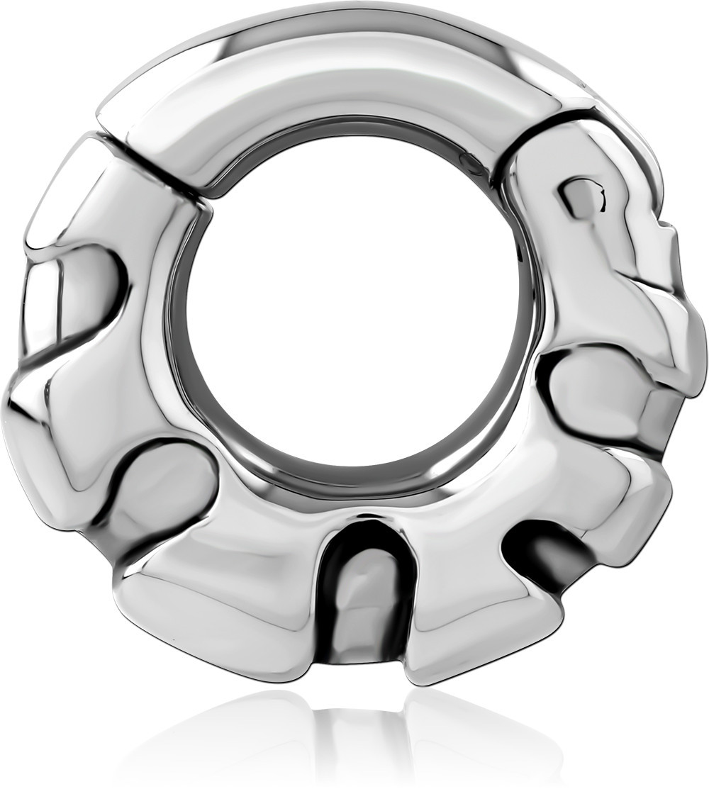 SURGICAL STEEL HINGED SEGMENT CLICKER