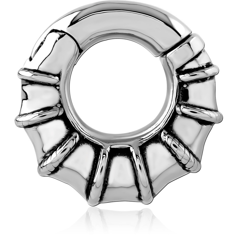 SURGICAL STEEL HINGED SEGMENT CLICKER
