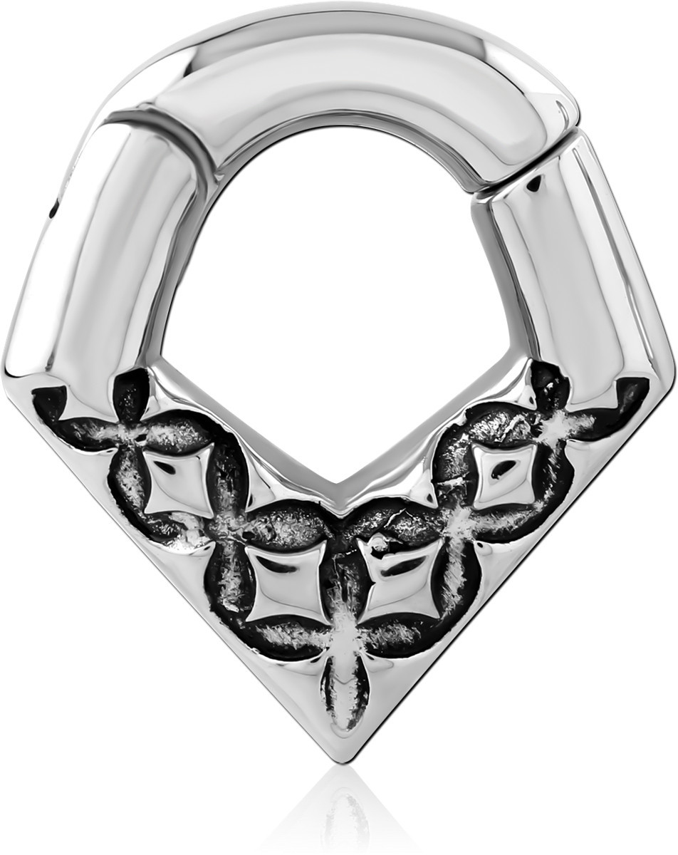 SURGICAL STEEL HINGED SEGMENT CLICKER