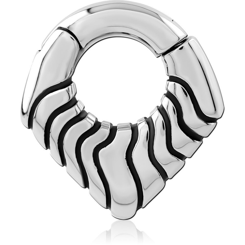 SURGICAL STEEL HINGED SEGMENT CLICKER