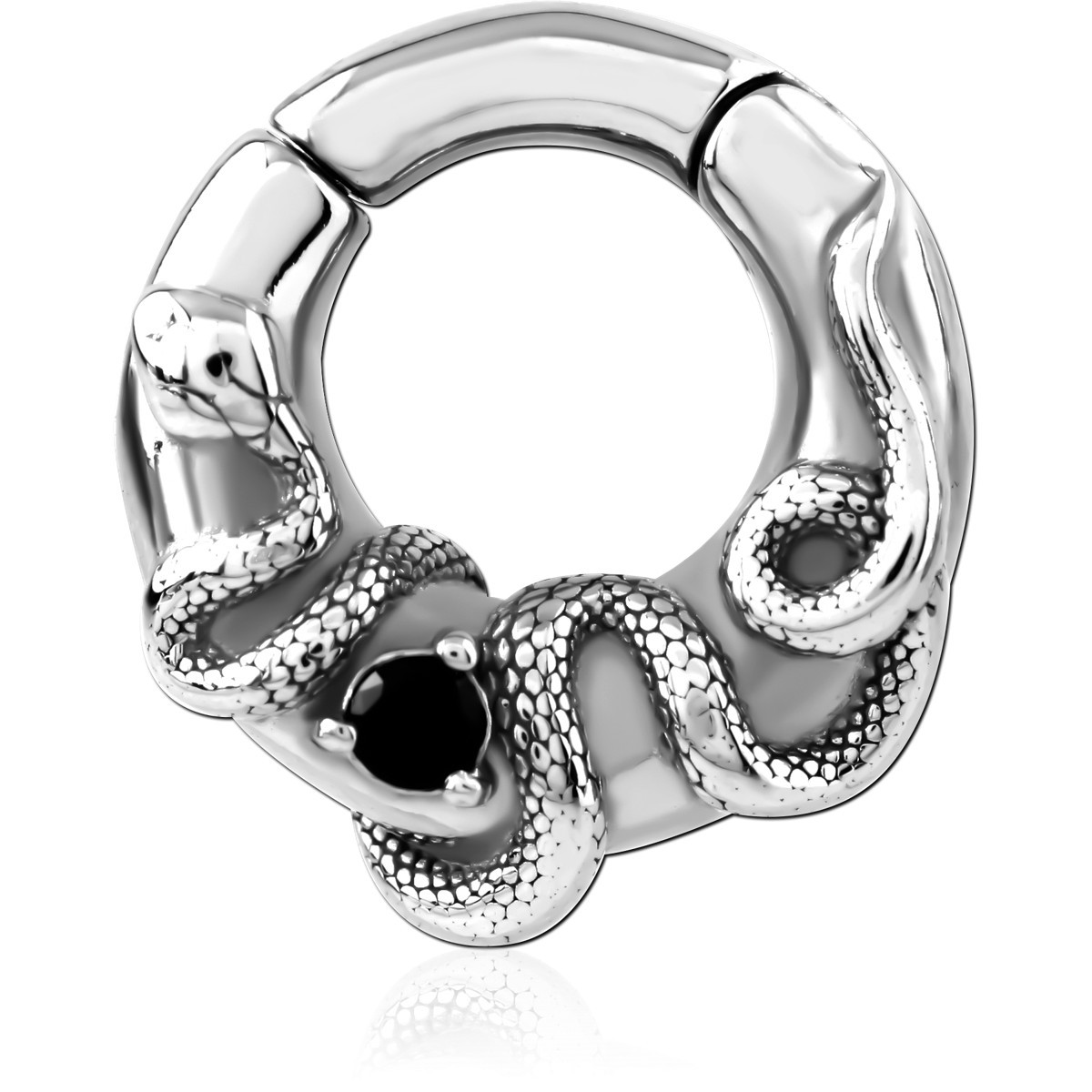 SURGICAL STEEL JEWELLED HINGED SEGMENT CLICKER