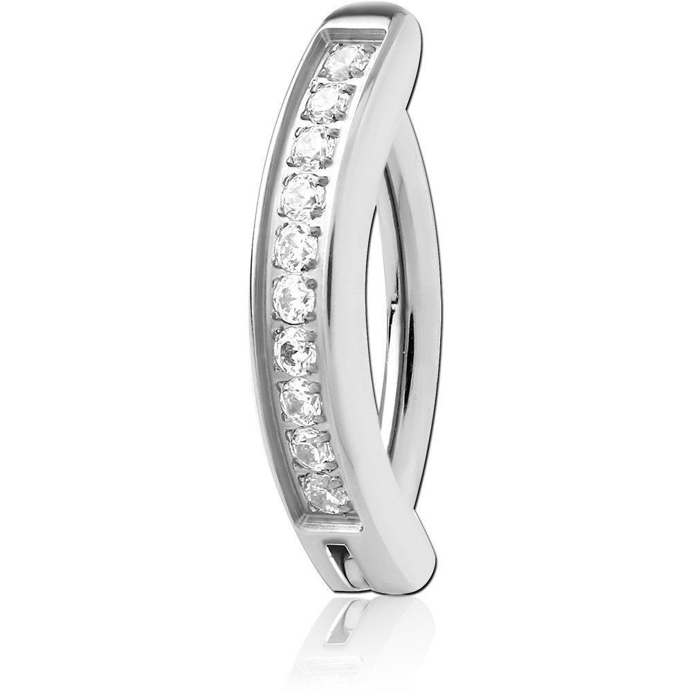 TITANIUM JEWELLED BELLY CLICKER