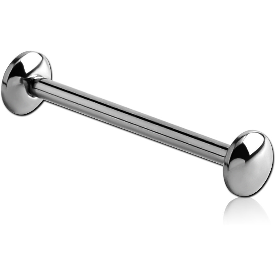 TITANIUM INTERNALLY THREADED BARBELL DISC