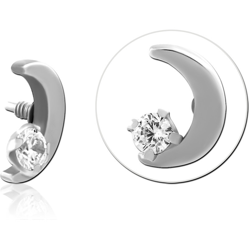 TITANIUM MICRO JEWELLED ATTACHMENT FOR 1.2MM INTERNALLY THREADED PINS