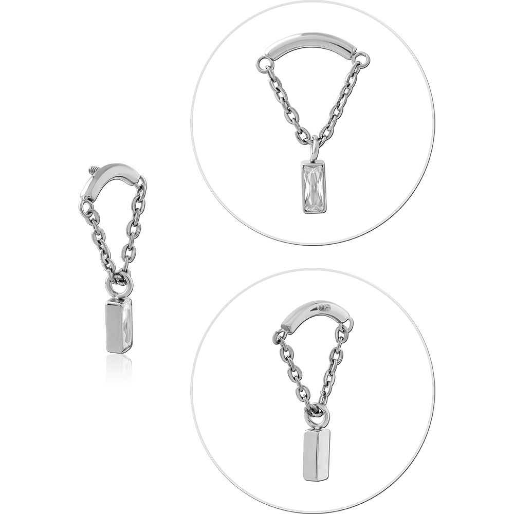 TITANIUM JEWELLED MICRO ATTACHMENT FOR 1.2MM INTERNALLY THREADED PINS