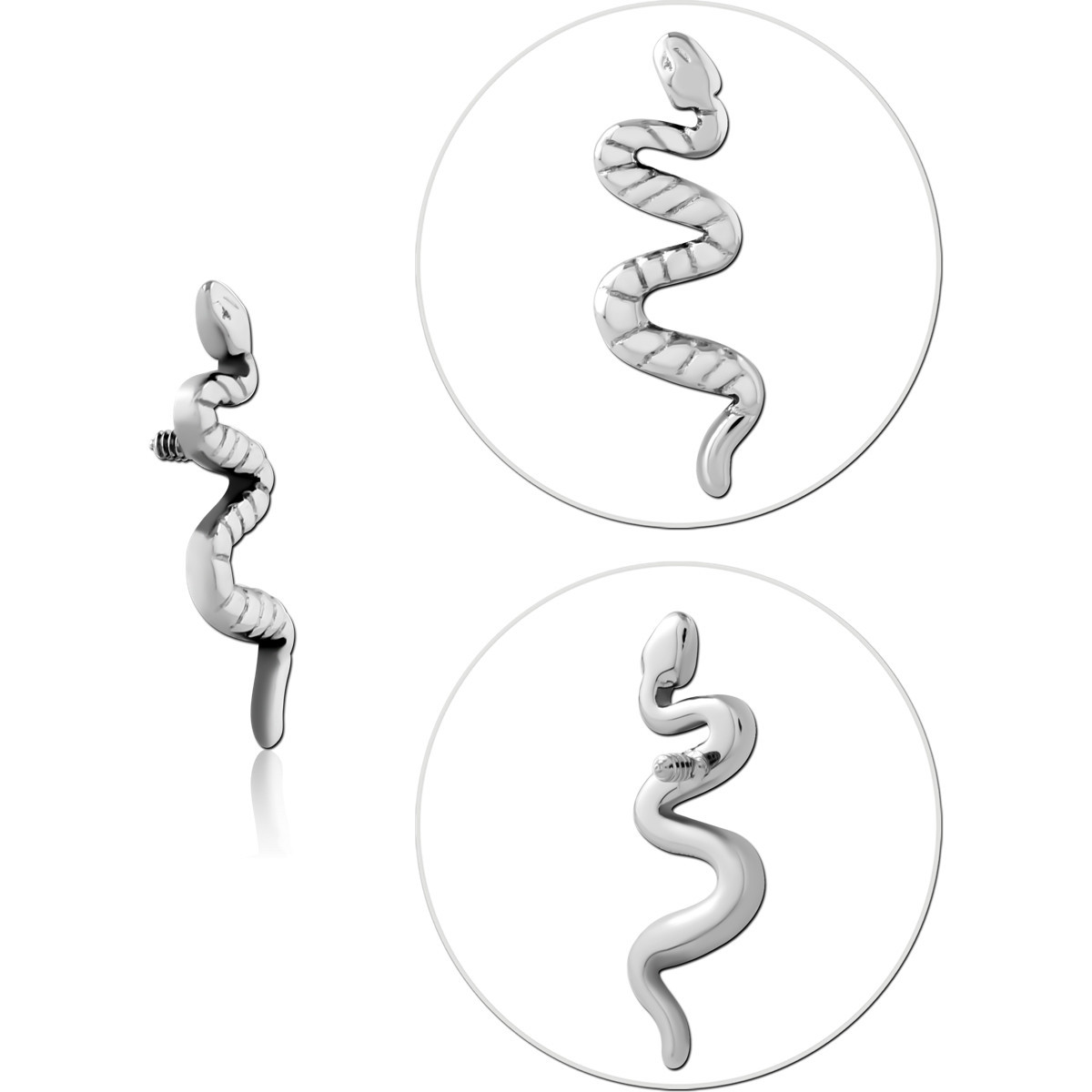 TITANIUM MICRO ATTACHMENT FOR 1.2MM INTERNALLY THREADED PINS