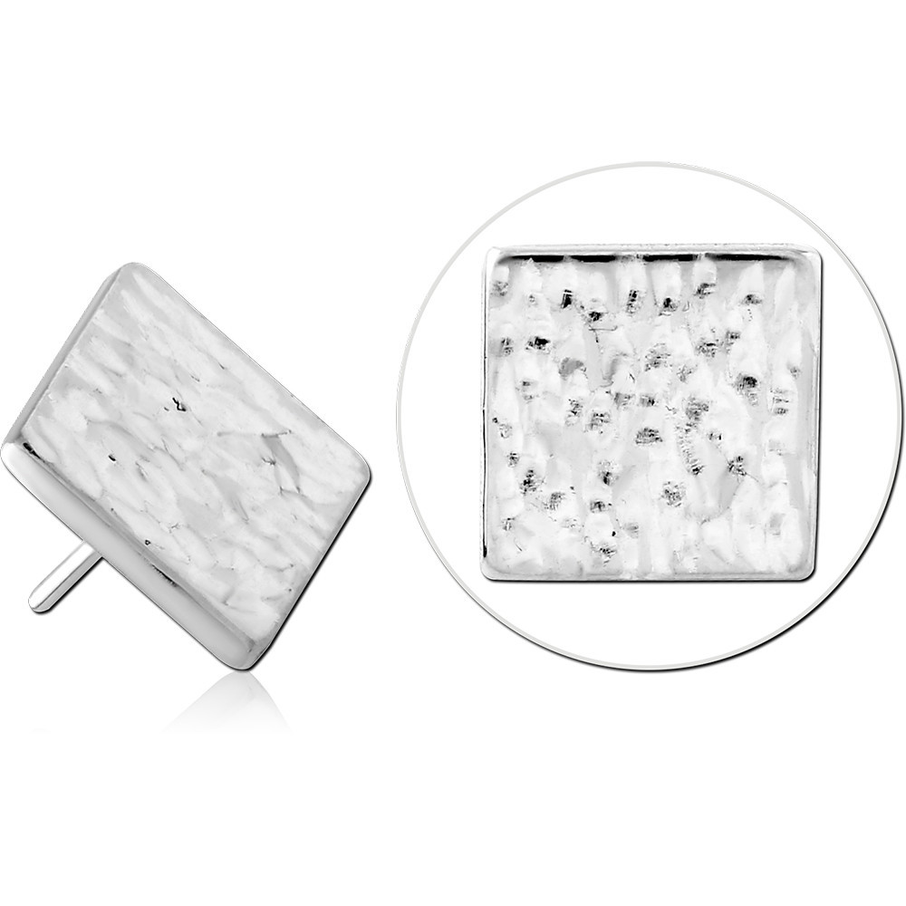TITANIUM THREADLESS ATTACHMENT - RECTANGLE SIZE 2.5X2.5MM