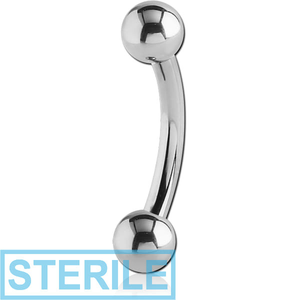 STERILE TITANIUM CURVED BARBELL