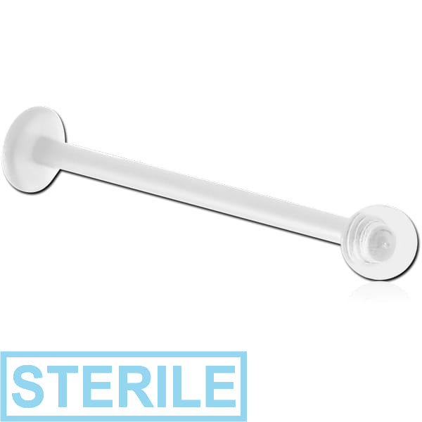 STERILE BIOFLEX MICRO LABRET WITH UV ACRYLIC BALL