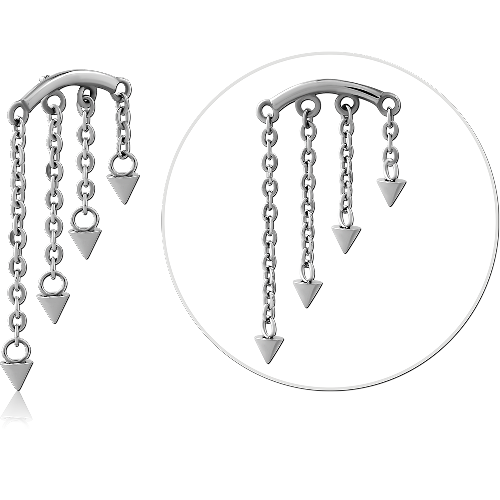 SURGICAL STEEL MICRO ATTACHMENT FOR 1.2MM INTERNALLY THREADED PINS