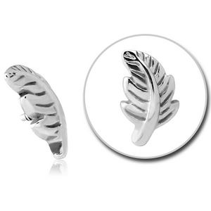 SURGICAL STEEL MICRO ATTACHMENT FOR 1.2MM INTERNALLY THREADED PINS - LEAF