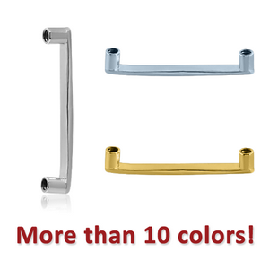 FLAT INTERNALLY THREADED TITANIUM LONG SURFACE BARBELL
