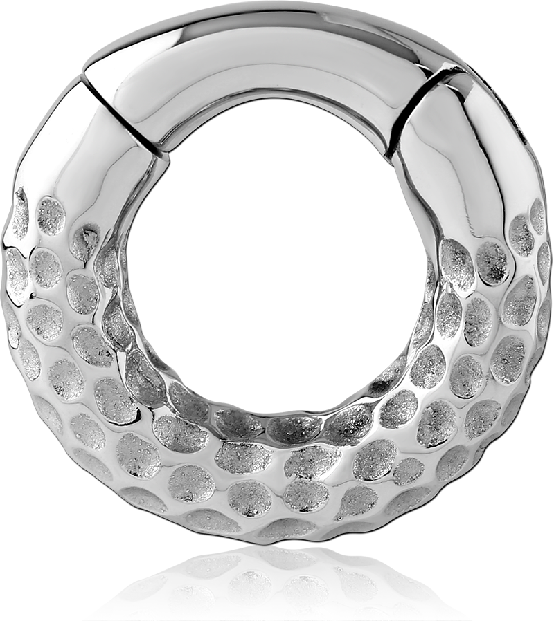 SURGICAL STEEL HINGED SEGMENT CLICKER