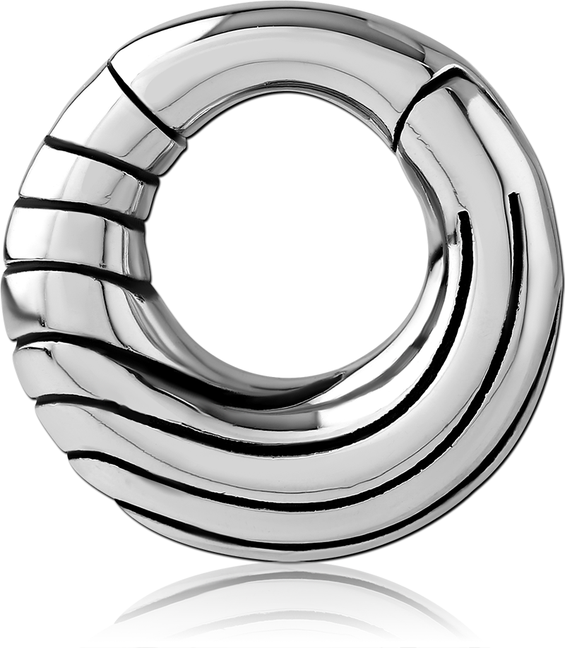 SURGICAL STEEL HINGED SEGMENT CLICKER