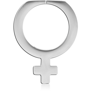 SURGICAL STEEL HOOP EARRINGS FOR TUNNEL - FEMALE