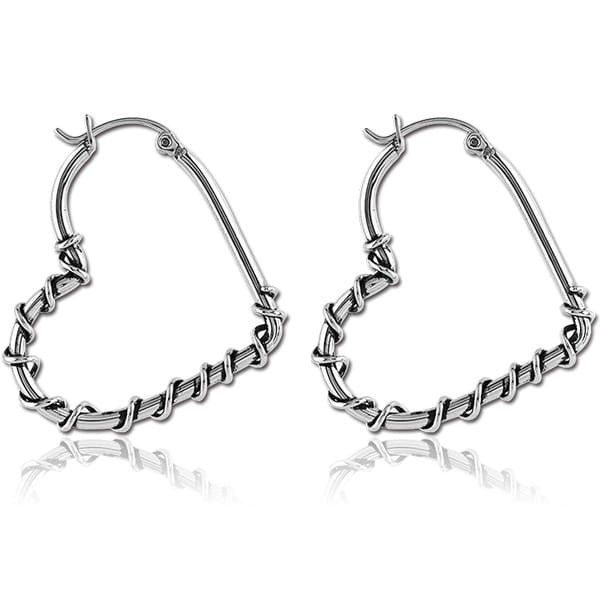 Twisted wire best sale earrings