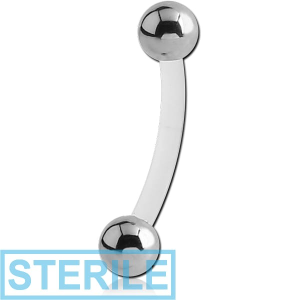 Bioflex curved barbell hotsell